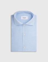 Chemise Aristote En Lin Bleu Clair