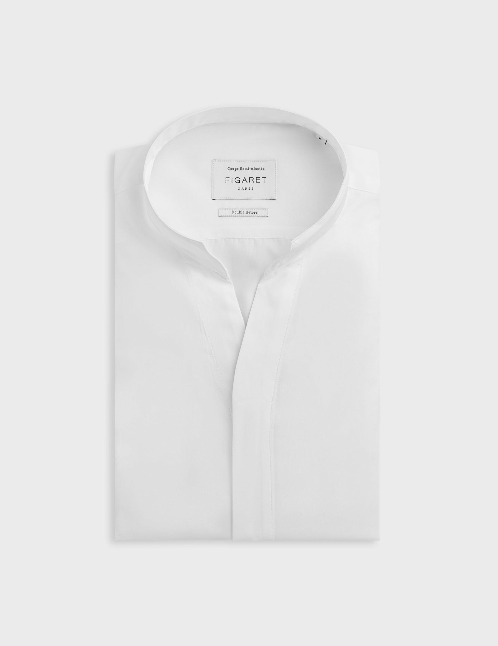 Chemise Carl Gorge Cach E Blanche