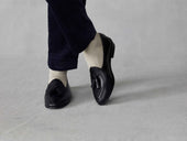 Sagan Rubber Tassel Loafers In Drape Calf