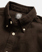 Jesper Vintage Button Down Shirt Fondente Oxford Cloth