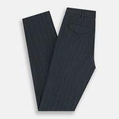 Green Striped Edmund Trousers
