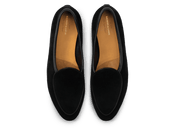 Sagan Rubber Loafers In Obsidian Asteria Suede