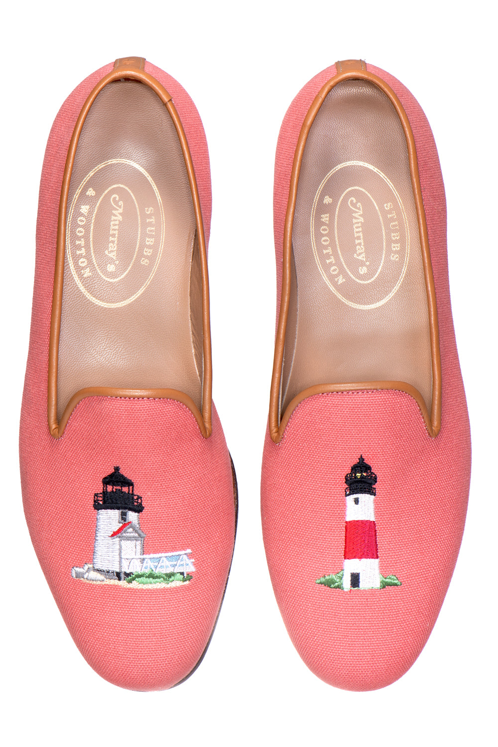 Lighthouse Nantucket Red Slipper (Men)