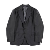 Charcoal High Twist Single Breasted Waverly Suit