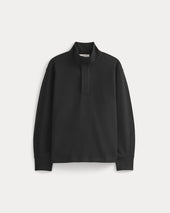 Off-Duty Terry Pullover | Black