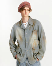 Shooting Huntsman Jacket Hickory Stripe
