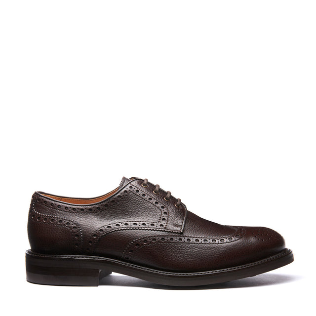 Walnut Brown Grain-Calf 4 Eye Gibson Brogue Shoe