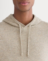 The Felted Merino Hoodie | Heather Gravel