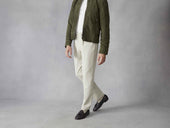 Sagan Rubber Tassel Loafers In Dark Brown Drape Calf