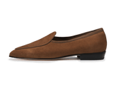 Sagan Classic Loafers In Moyen Asteria Suede