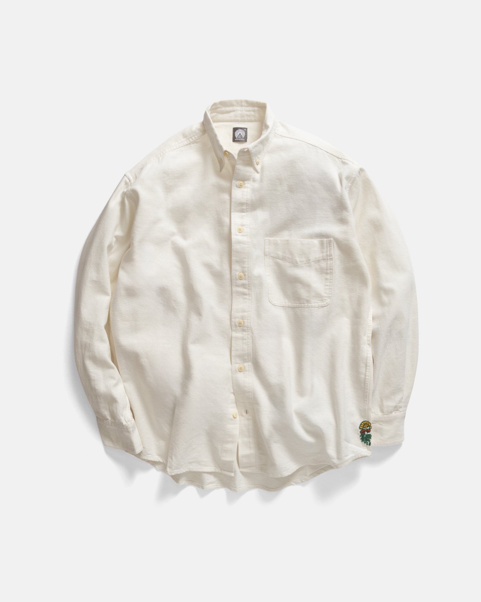 Wolf Button Down Shirt Heavy Oxford Cloth
