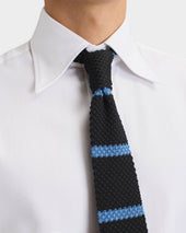 Chemise Col Large En Coton Royal Oxford Blanche