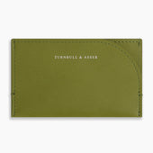 Green Slim Rounded Card Holder