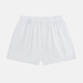 Plain White Godfrey Boxer Shorts