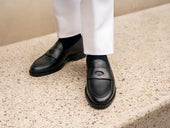 Berkeley Penny Loafers In Calf