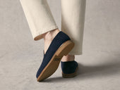 Antibes Loafers In Marina Luxe Suede