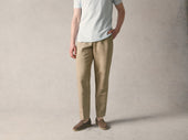 Stride Loafers In Fiji Glove Suede With Natural Sole