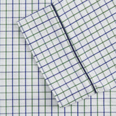 Green And Blue Check Cotton Hyde Pyjama Set