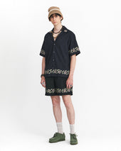 Breezy Embroidered Half Shirts Crease