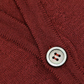 Merino Wool Sleeveless Cardigan