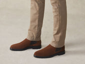 Ribot Boots In Dark Snuff Shield Suede