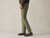 Stride Loafers In Northern Green Glove Suede Dark Sole