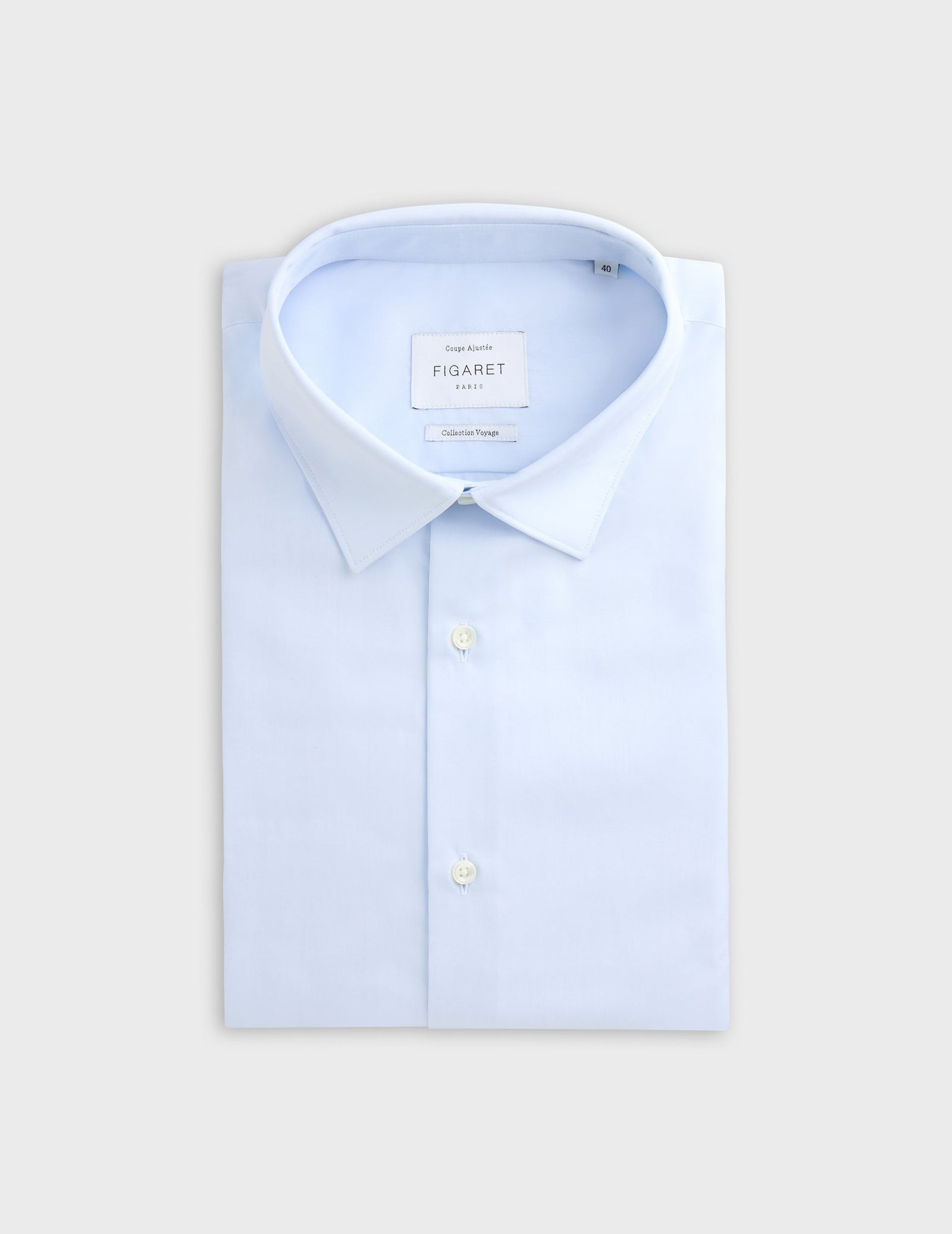 Chemise Ajust E Voyage Bleue