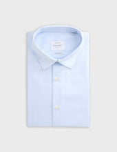 Chemise ajustée Voyage bleue