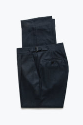 Single Pleat Trouser Moss Flannel