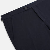 Linen Blend Henry Trousers