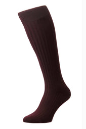 Pantherella Danvers Cotton Lisle Socks Over The Calf