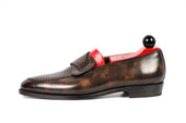 Hawthorne Dark Brown Marble Patina Clearance