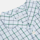 Green And Check Pyjama Shirt