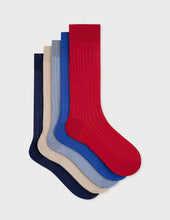Weekly Set Of Socks In Double Lisle Thread