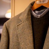 Shetland Sweater In Brown