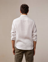 Chemise Auguste En Lin Blanche
