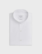 Chemise semi-ajustée blanche