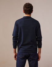 T Shirt Charles En Coton Marine
