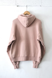 Fujito Henley Sweat Parka Smokey Pink Brown Directors Web Shop Powered By Base