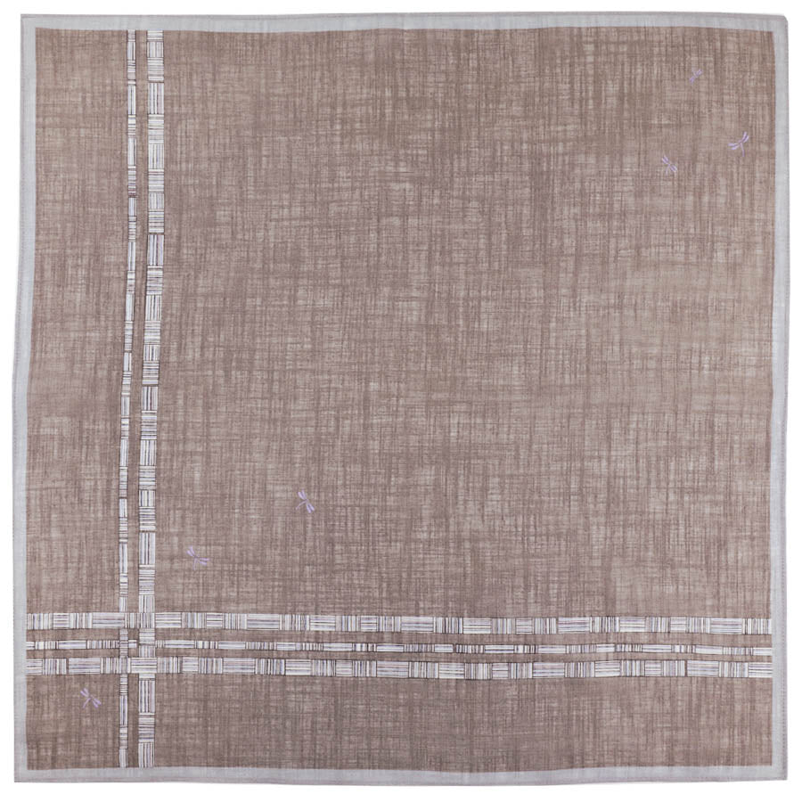 Dragonfly Motif Cotton Handkerchief Ii
