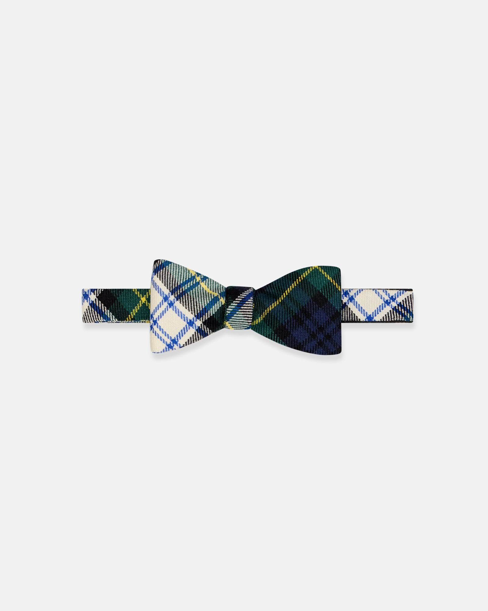 Made In Uk Dress Gordon Tartan Wool Bow Tie