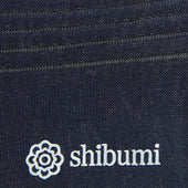 Knee Socks Shadow Stripes Navy Grey Pure Cotton