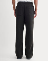 Luxe Fleece Pull-On Sweatpant | Black