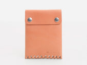 No. 092 Card Case with Snaps, Natural