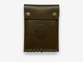 No. 092-GD Card Case with Snaps GOGD, Olive