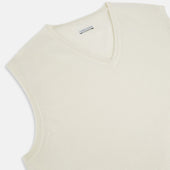Cashmere V Neck Vest