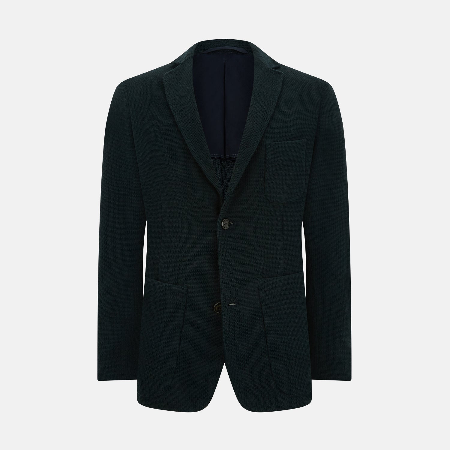 Green Knitted Cambridge Blazer