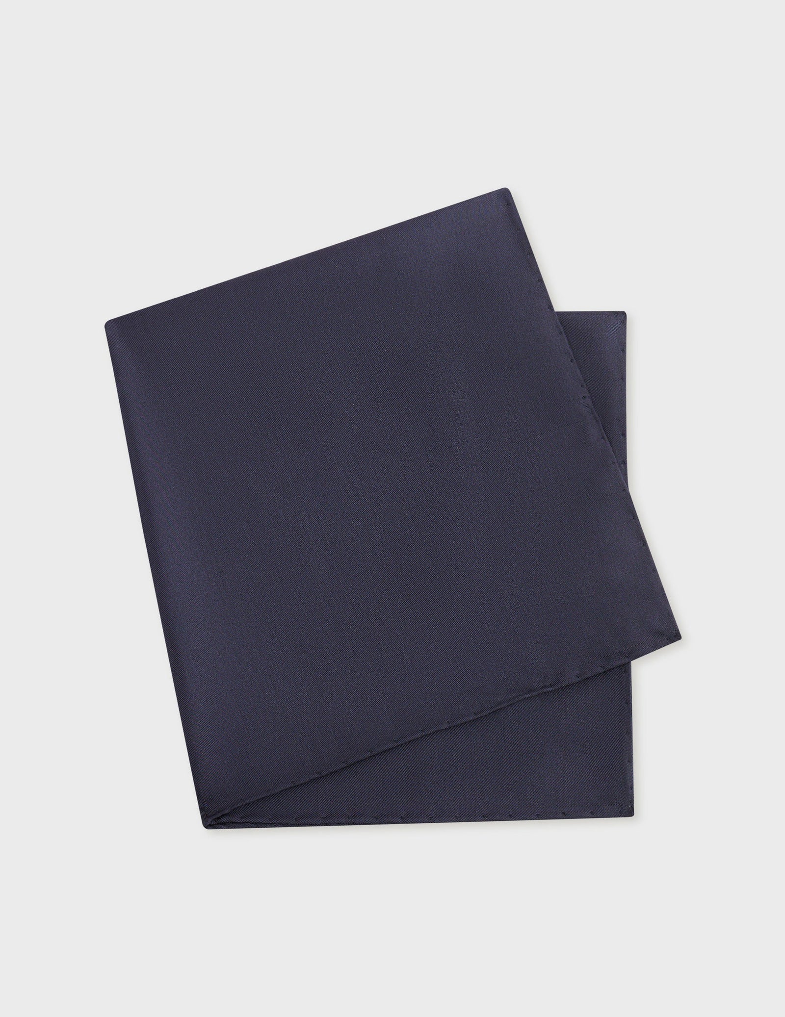 Pochette En Soie Marine