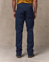 Dry Tin Cloth 5-pocket Pants - Indigo