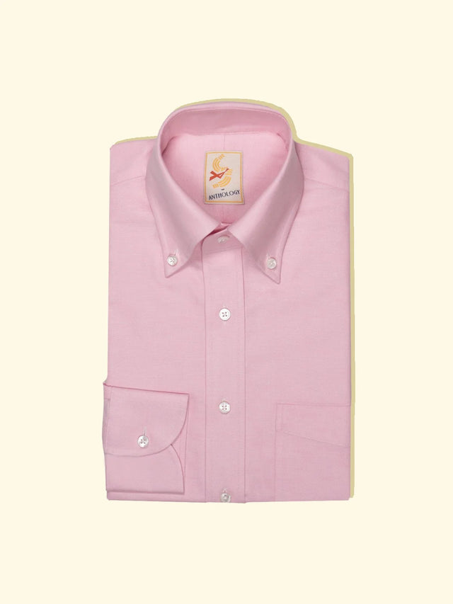 Pink Oxford Button-Down Shirt — The Anthology